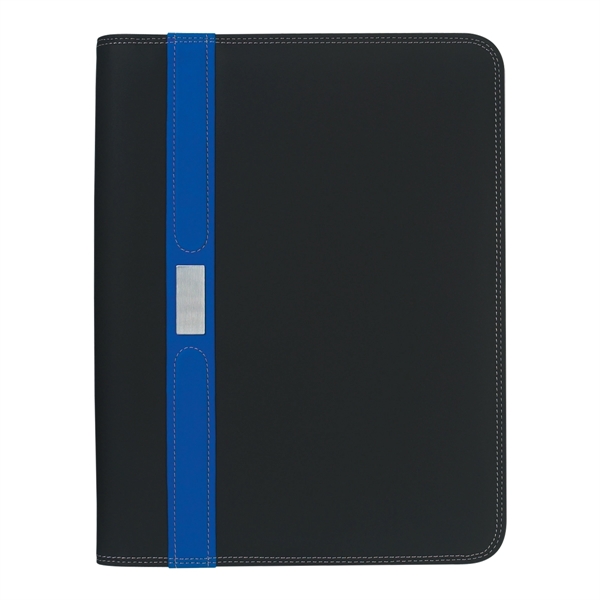 Contemporary Zippered Portfolio - Contemporary Zippered Portfolio - Image 3 of 4
