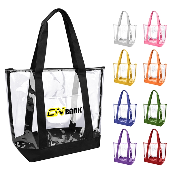 Clear Stadium Tote Bag - Clear Stadium Tote Bag - Image 0 of 10