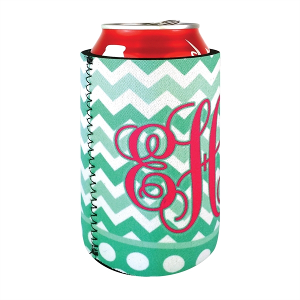 Custom Full Color Neoprene Collapsible Coolie