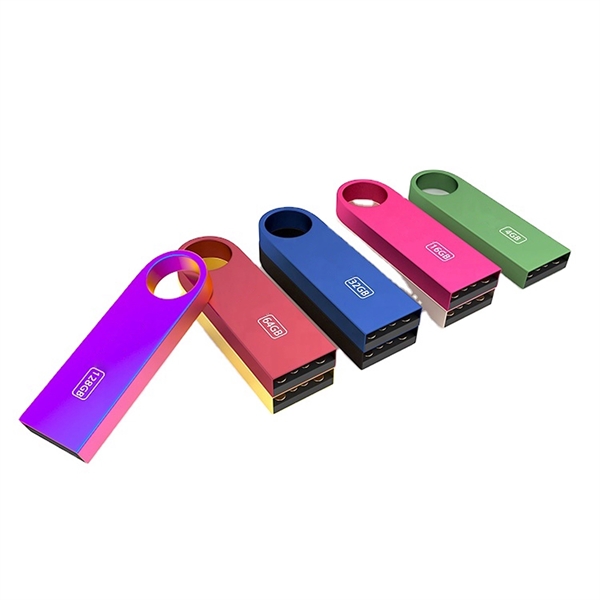 Mini Metal USB Flash Drive - Mini Metal USB Flash Drive - Image 1 of 9
