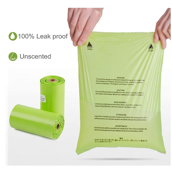 Dog Degradable Waste Bags 15 Count Per Roll - Dog Degradable Waste Bags 15 Count Per Roll - Image 3 of 5