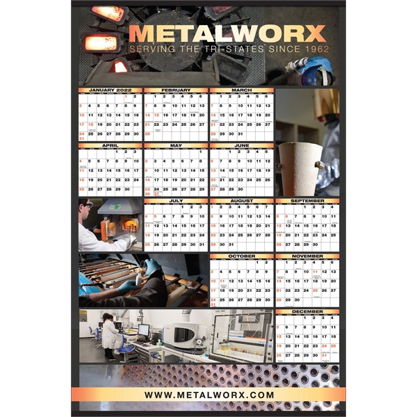 1-6 Quantity Year-In-View® Calendars