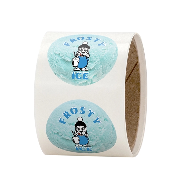 Custom 3" Circle Roll Labels