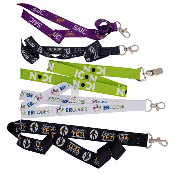 Lanyards Full Color Dye Sublimated