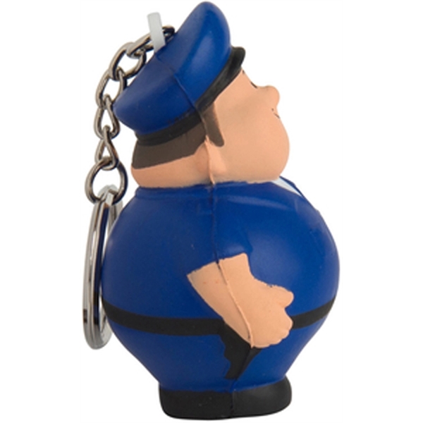 Custom Policeman Keychain Stress Reliever