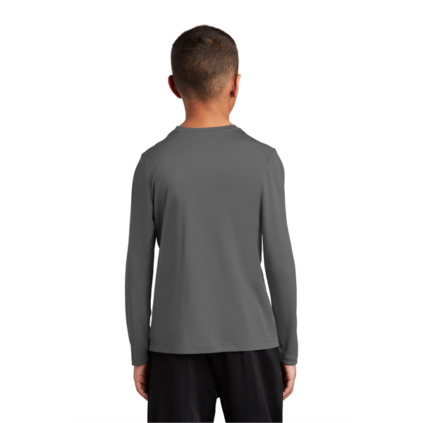 Sport-Tek Youth Posi-UV Pro Long Sleeve Tee. - Sport-Tek Youth Posi-UV Pro Long Sleeve Tee. - Image 40 of 45