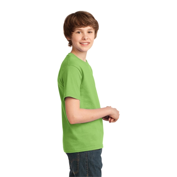 Port & Company Youth Essential Tee. - Port & Company Youth Essential Tee. - Image 126 of 130