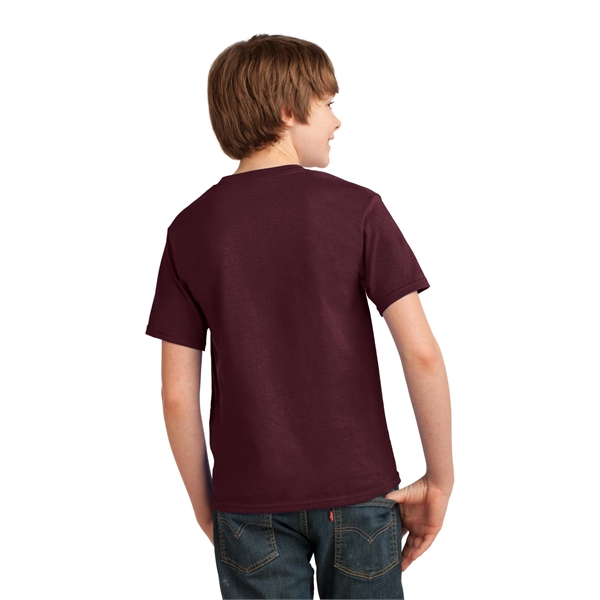 Port & Company Youth Essential Tee. - Port & Company Youth Essential Tee. - Image 127 of 130