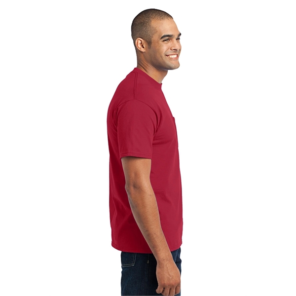 Port & Company - Core Blend Pocket Tee. - Port & Company - Core Blend Pocket Tee. - Image 94 of 95