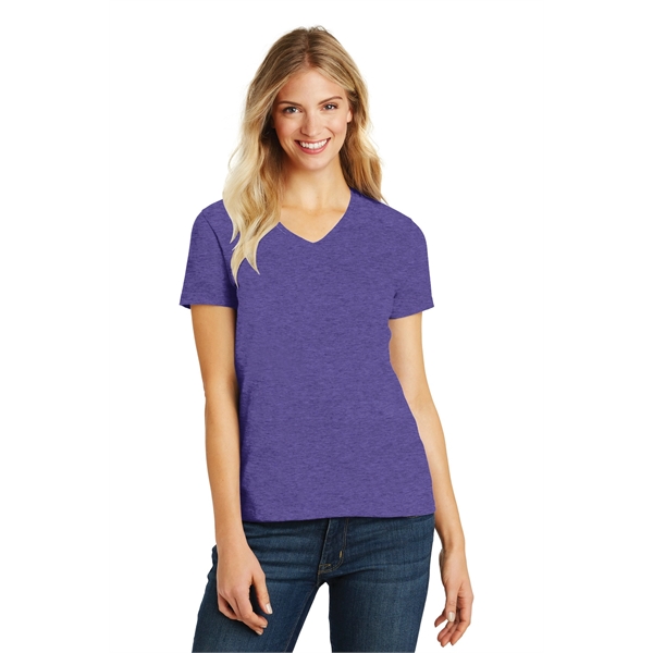 District Women's Perfect Blend CVC V-Neck Tee. - District Women's Perfect Blend CVC V-Neck Tee. - Image 88 of 104