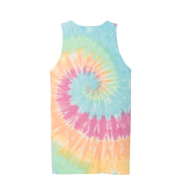 Port & Co Tie-Dye Tank Top. - Port & Co Tie-Dye Tank Top. - Image 9 of 30