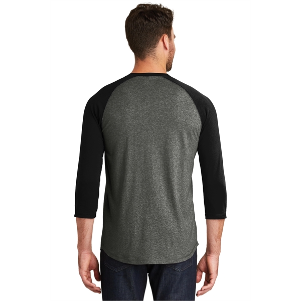 New Era Heritage Blend 3/4-Sleeve Baseball Raglan Tee. - New Era Heritage Blend 3/4-Sleeve Baseball Raglan Tee. - Image 31 of 61