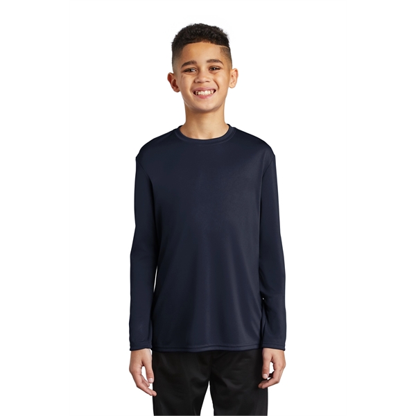 Port & Company Youth Long Sleeve Performance Tee - Port & Company Youth Long Sleeve Performance Tee - Image 34 of 35