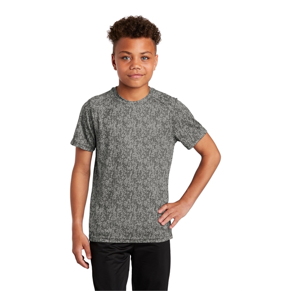 Sport-Tek Youth Digi Camo Tee. - Sport-Tek Youth Digi Camo Tee. - Image 35 of 36