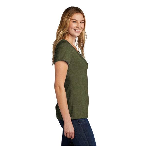 Port & Company Women's Tri-Blend V-Neck Tee. - Port & Company Women's Tri-Blend V-Neck Tee. - Image 43 of 45