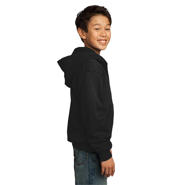 Port & Company - Youth Core Fleece Full-Zip Hooded Sweats... - Port & Company - Youth Core Fleece Full-Zip Hooded Sweats... - Image 114 of 115