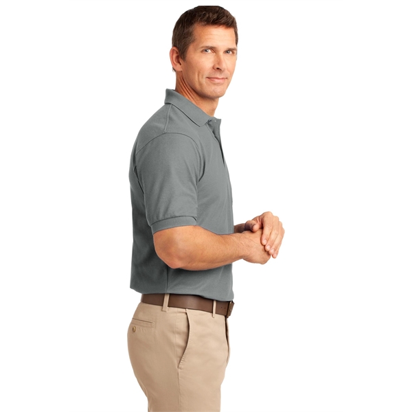 Port Authority Silk Touch Polo with Pocket. - Port Authority Silk Touch Polo with Pocket. - Image 24 of 55