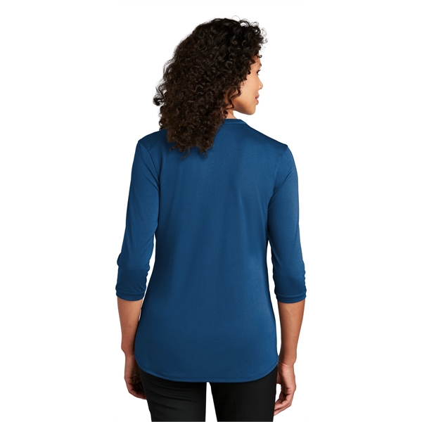 Port Authority Women's UV Choice Pique Henley - Port Authority Women's UV Choice Pique Henley - Image 28 of 30