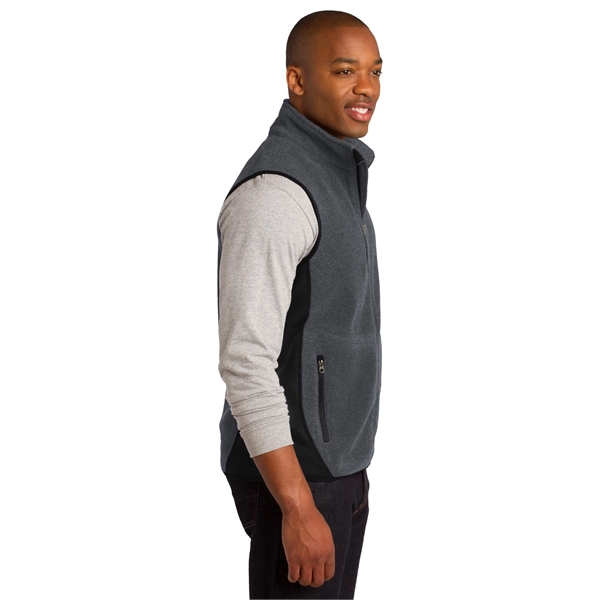 Port Authority R-Tek Pro Fleece Full-Zip Vest. - Port Authority R-Tek Pro Fleece Full-Zip Vest. - Image 13 of 16