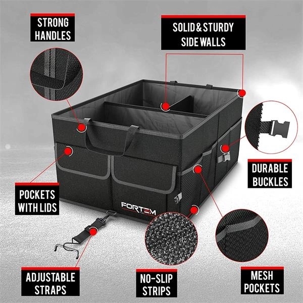 Trunk Organizer for SUV Truck And Car - Trunk Organizer for SUV Truck And Car - Image 1 of 4