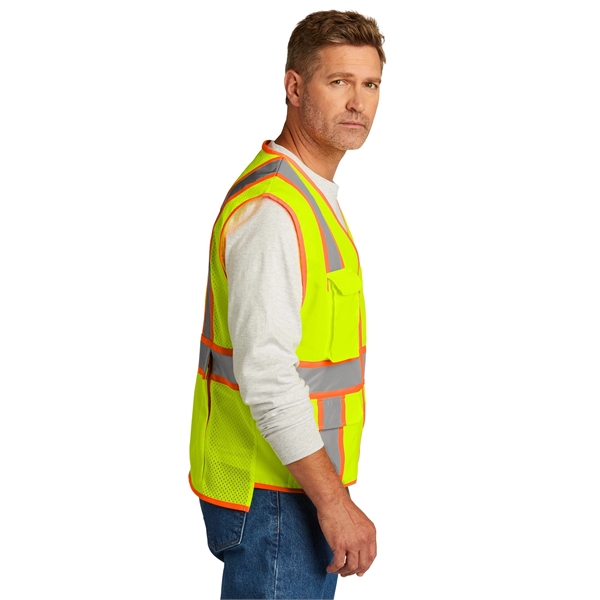 CornerStone ANSI 107 Class 2 Surveyor Zippered Two-Tone V... - CornerStone ANSI 107 Class 2 Surveyor Zippered Two-Tone V... - Image 10 of 10