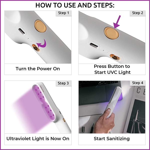 Handheld UV Sterilizer - Handheld UV Sterilizer - Image 3 of 6