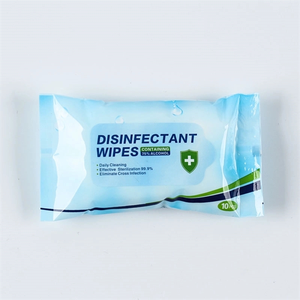 FDA And CE Approved 10 pcs Pack Disinfection Wet Wipe - FDA And CE Approved 10 pcs Pack Disinfection Wet Wipe - Image 3 of 8