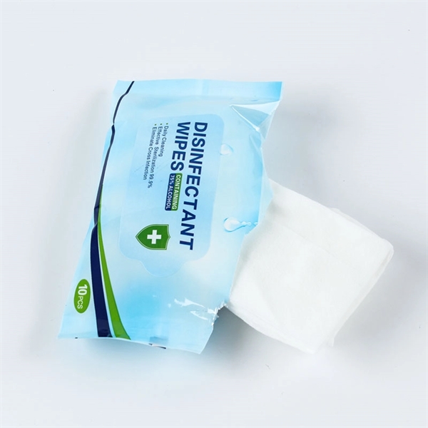 FDA And CE Approved 10 pcs Pack Disinfection Wet Wipe - FDA And CE Approved 10 pcs Pack Disinfection Wet Wipe - Image 4 of 8