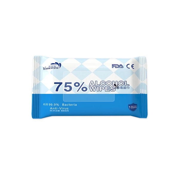 FDA And CE Approved 10 pcs Pack Disinfection Wet Wipe - FDA And CE Approved 10 pcs Pack Disinfection Wet Wipe - Image 6 of 8