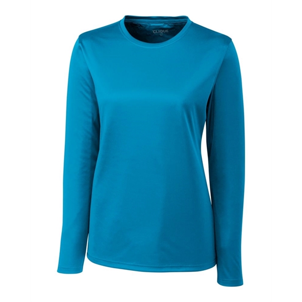 Clique Spin Eco Performance Long Sleeve Womens Tee Shirt - Clique Spin Eco Performance Long Sleeve Womens Tee Shirt - Image 5 of 12