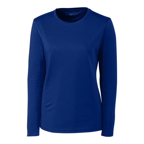 Clique Spin Eco Performance Long Sleeve Womens Tee Shirt - Clique Spin Eco Performance Long Sleeve Womens Tee Shirt - Image 11 of 12