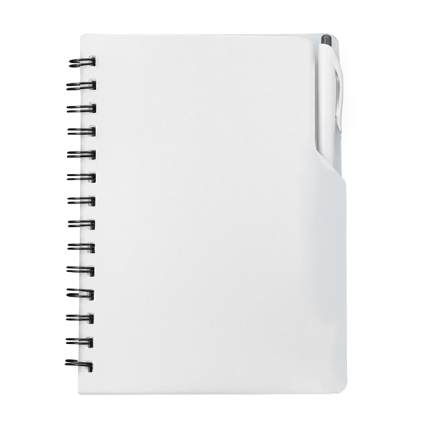 Spiral Notebook With Pen - Spiral Notebook With Pen - Image 5 of 9