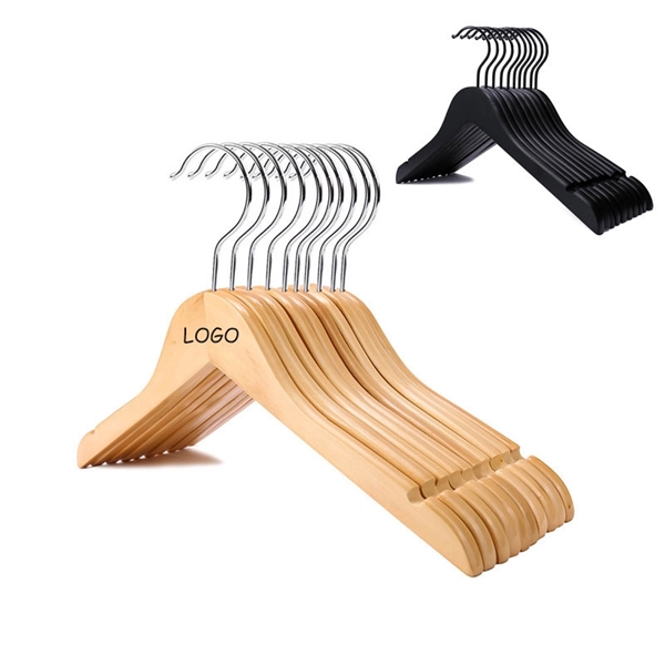 Wooden Clothes Hanger - Wooden Clothes Hanger - Image 0 of 2