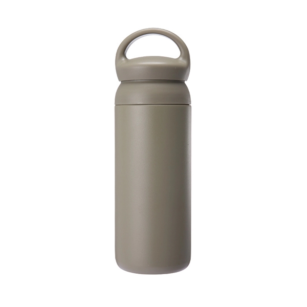 12 oz Double Wall Stainless Steel Vacuum Tumbler with Handle - 12 oz Double Wall Stainless Steel Vacuum Tumbler with Handle - Image 2 of 15