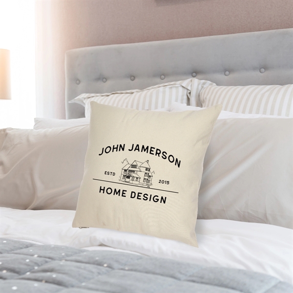 CANVAS PILLOW CASE