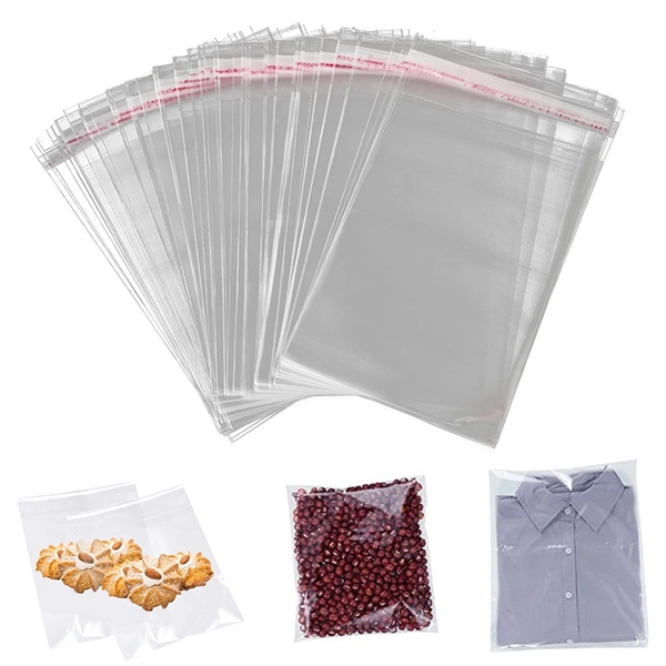 Clear Self Sealing Plastic Bag - Clear Self Sealing Plastic Bag - Image 0 of 1