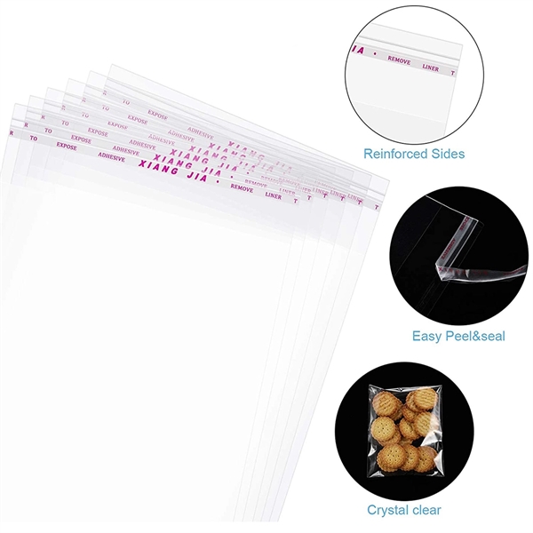 Clear Self Sealing Plastic Bag - Clear Self Sealing Plastic Bag - Image 1 of 1