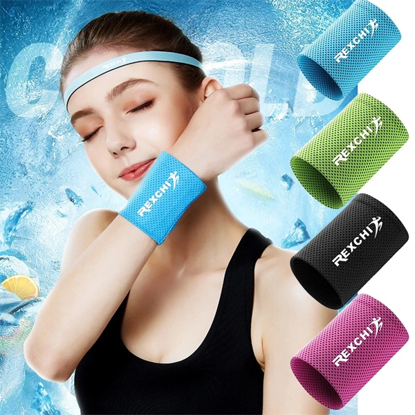 Ice Cooling Sport Wristband - Ice Cooling Sport Wristband - Image 0 of 2