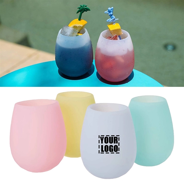 Silicone Drinkware Unbreakable Wine Glasses - Silicone Drinkware Unbreakable Wine Glasses - Image 0 of 1