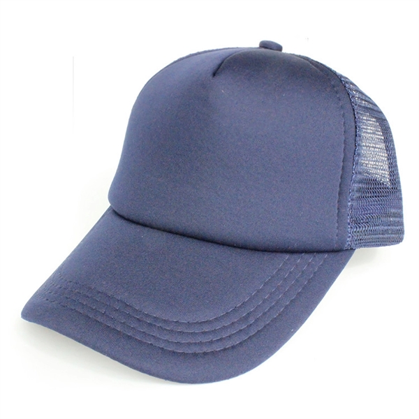 Two Tone Trucker Hat Summer Mesh Cap with Adjustable Snapbac - Two Tone Trucker Hat Summer Mesh Cap with Adjustable Snapbac - Image 1 of 6