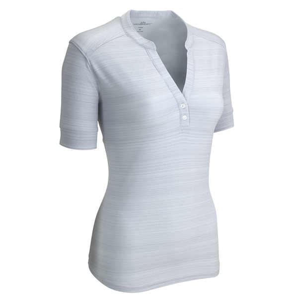Women's Vansport Strata Textured Henley - Women's Vansport Strata Textured Henley - Image 25 of 41