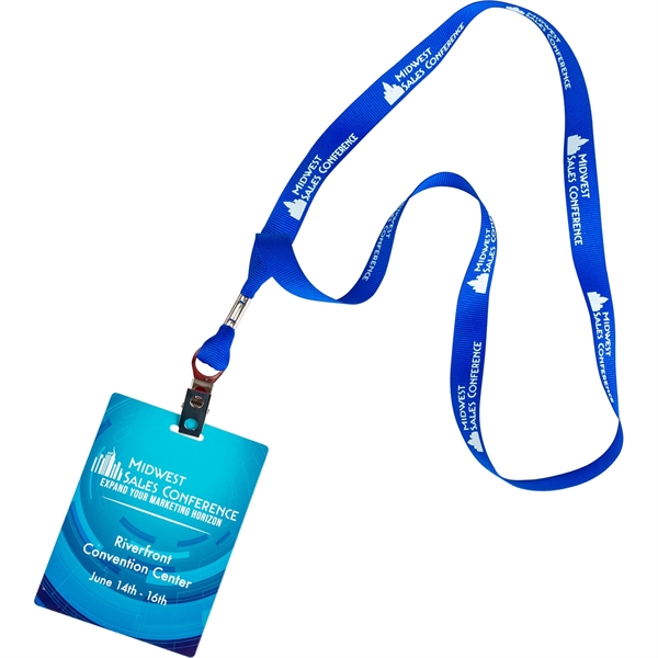 Conference Combo Lanyard & ID Badge - Conference Combo Lanyard & ID Badge - Image 0 of 0