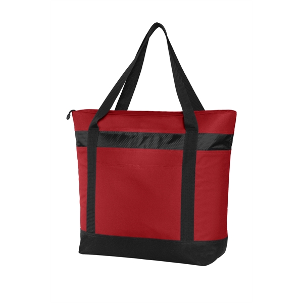 Port Authority Large Tote Cooler. - Port Authority Large Tote Cooler. - Image 6 of 7
