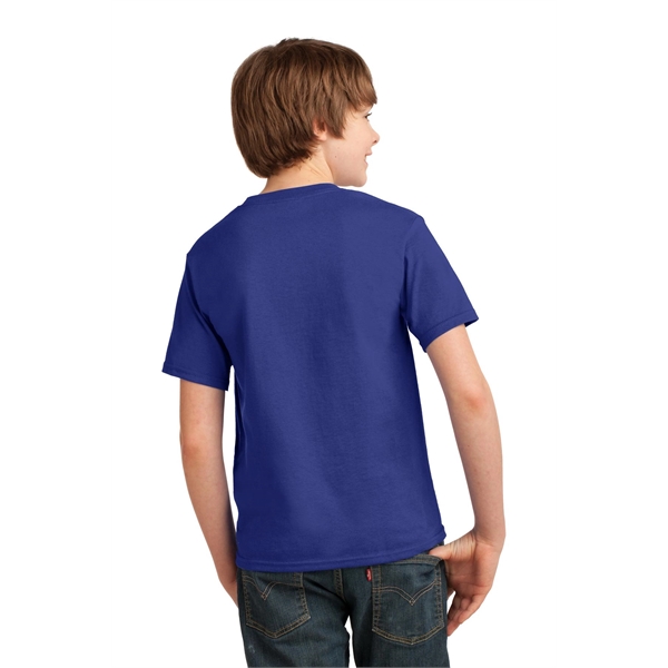 Port & Company Youth Essential Tee. - Port & Company Youth Essential Tee. - Image 122 of 130
