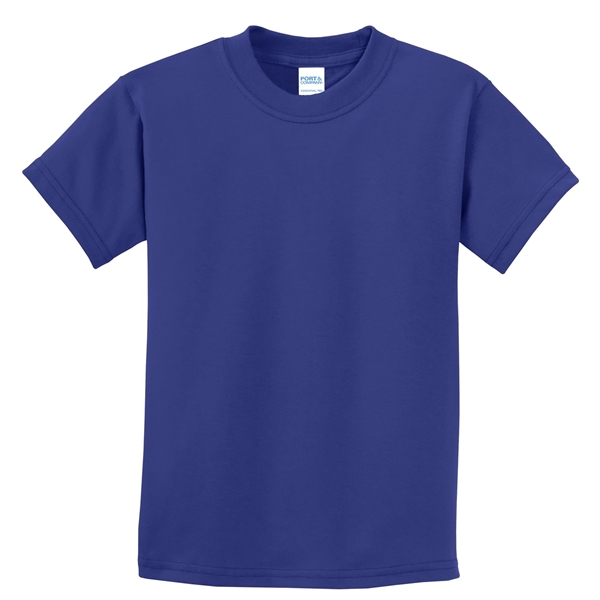 Port & Company Youth Essential Tee. - Port & Company Youth Essential Tee. - Image 123 of 130