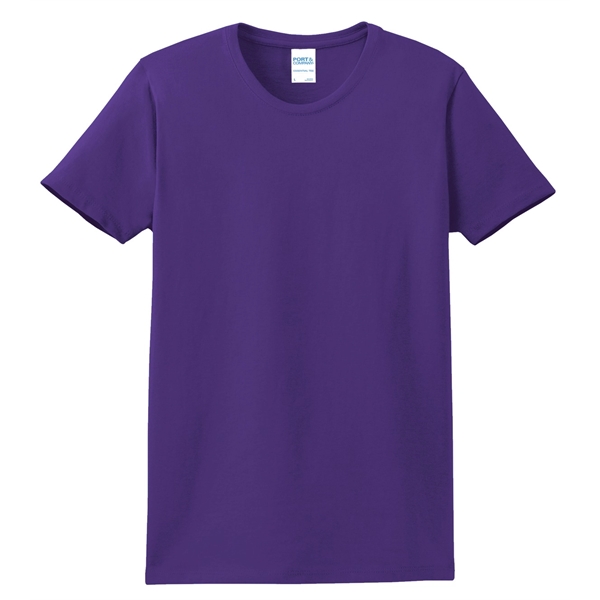Port & Co Women's Essential Tee. - Port & Co Women's Essential Tee. - Image 66 of 70