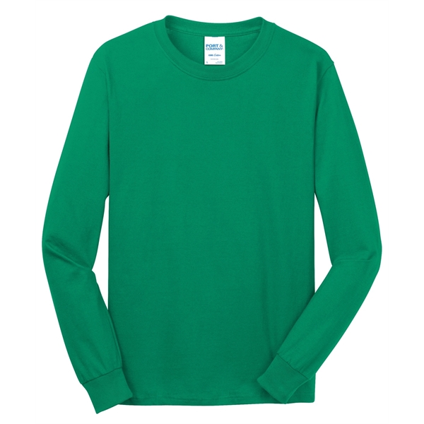 Port & Company - Long Sleeve Core Cotton Tee. - Port & Company - Long Sleeve Core Cotton Tee. - Image 100 of 119