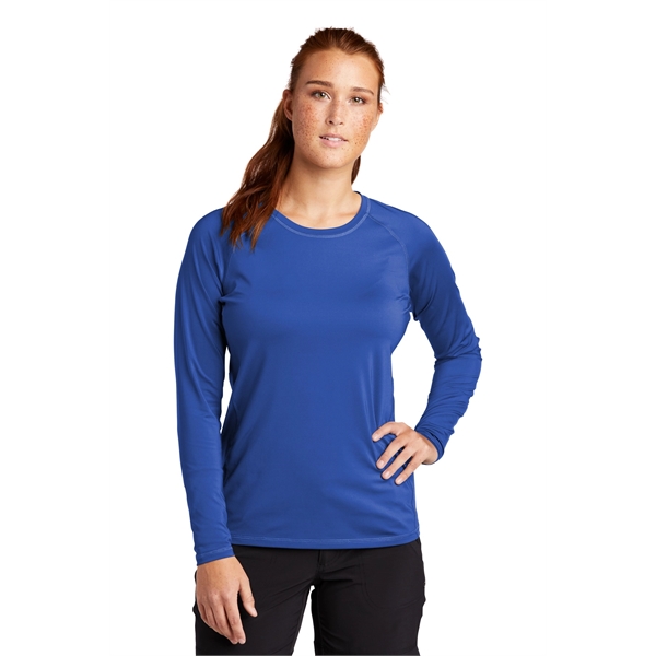 Sport-Tek Women's Long Sleeve Rashguard Tee. - Sport-Tek Women's Long Sleeve Rashguard Tee. - Image 20 of 20