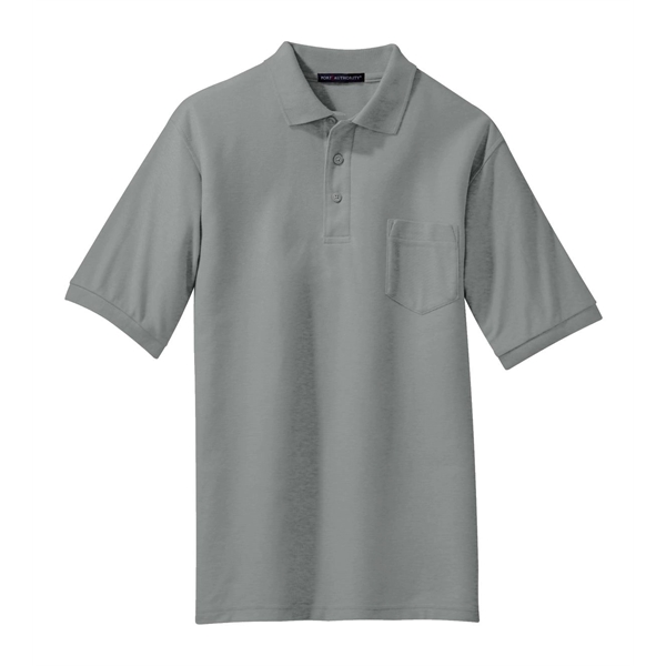 Port Authority Silk Touch Polo with Pocket. - Port Authority Silk Touch Polo with Pocket. - Image 29 of 55