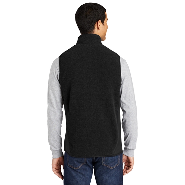 Port Authority R-Tek Pro Fleece Full-Zip Vest. - Port Authority R-Tek Pro Fleece Full-Zip Vest. - Image 12 of 16